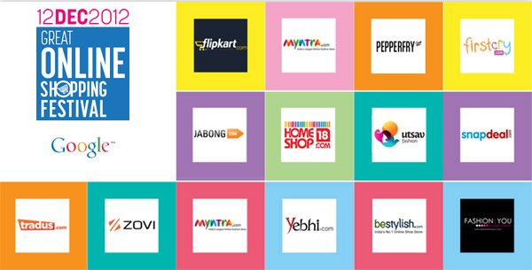 great-online-shopping-festival-India-Google Great Online Shopping Festival India by Google on 12-12-12