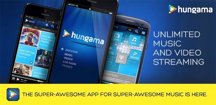 Hungama Launches Music Streaming App along with Video Streaming
