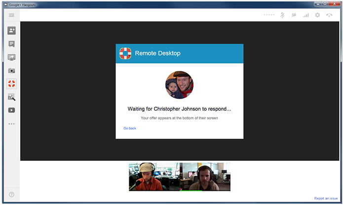 Google+ adds up Remote Desktop App to Hangout bringing in whole new possibility for Online Support