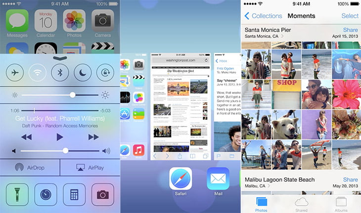 Apple Overhauled iOS 7 mobile operating system