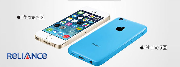 Apple Officially launches iPhone 5s and 5c in India - Get it as Low as Rs 2599 a month from RCom