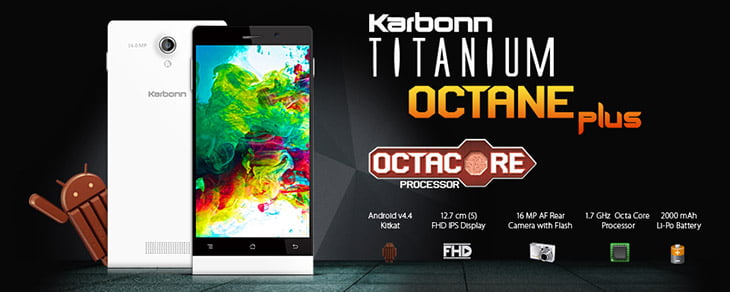 Karbonn Titanium Octane & Titanium Octane Plus Specifications and Pricing