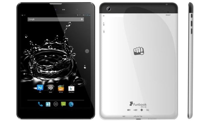 Micromax Funbook Ultra HD P580 Tablet with 7.8inch display, 1.2 GHz Processor, 3G+WiFi [Review]