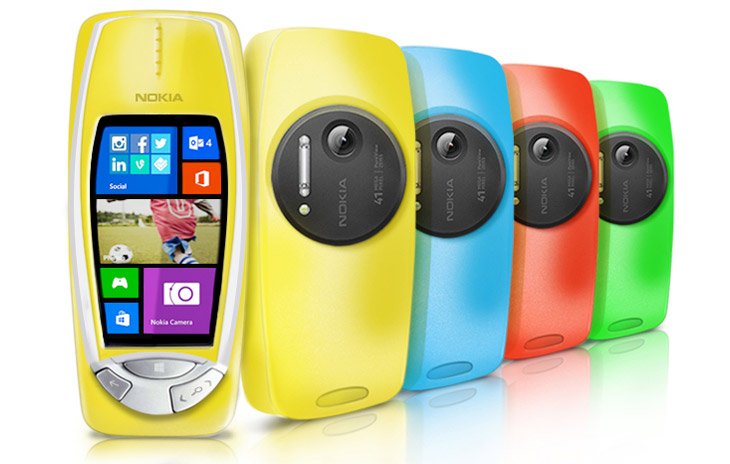 Nokia 3310 gets 41-megapixel PureView Camera