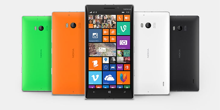Lumia 930 with 20-megapixel PureView camera