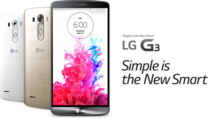 LG G3 is here! - 5.5inch QHD display, 13MP Camera with laser auto focus
