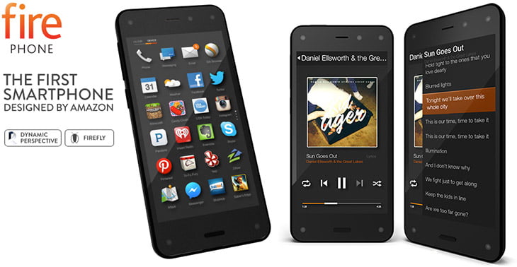 Amazon releases Fire Phone with Firefly, Dynamic Perspective, Mayday