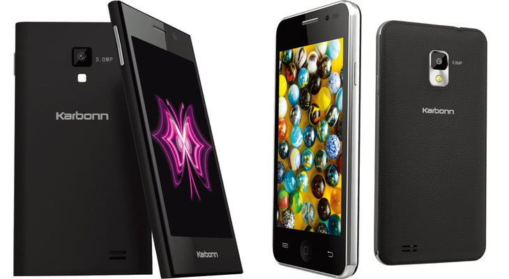 Karbonn introduces super affordable Smart A11 star & Smart A12 star Android KitKat smartphones