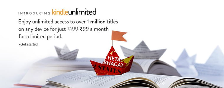 Amazon brings its Kindle Unlimited subscription service to India