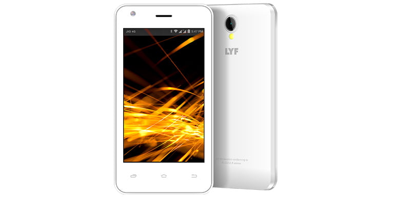 LYF Flame 2 affordable 4G LTE VoLTE android smartphone