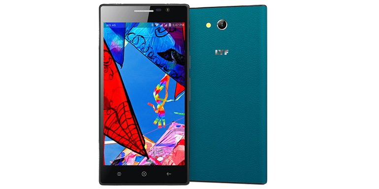 LYF Wind 4 4G LTE VoLTE android smartphone