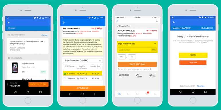 Flipkart brings 'No Cost EMI' - Zero interest, Processing fee & Down payment