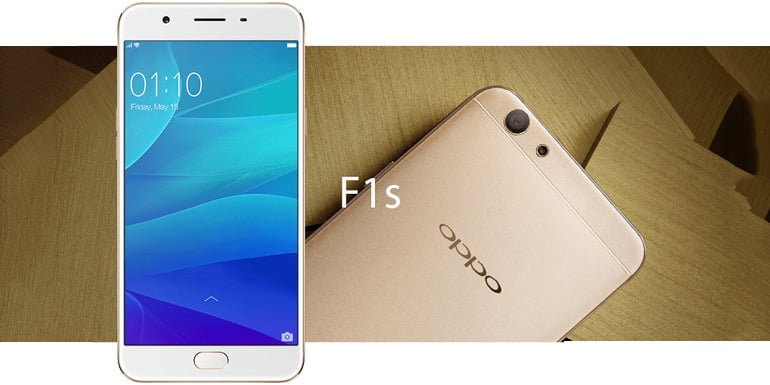 OPPO F1s Selfie Expert upgraded with 4GB RAM, 64GB Storage, 4G VoLTE