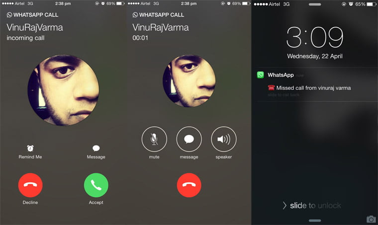 WhatsApp Voice Calling finally comes to Apple iPhone ...