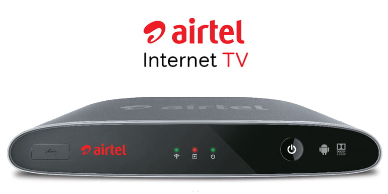 Airtel launches Internet TV powered by Android TV Platform packs DTH and Internet-based services