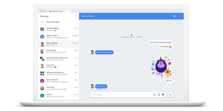 Google Rolls Out Messages For Web