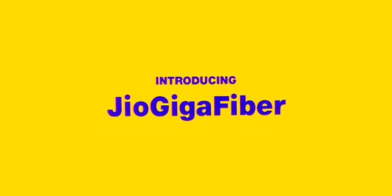 Reliance Jio announces fiber broadband service - Jio GigaFiber