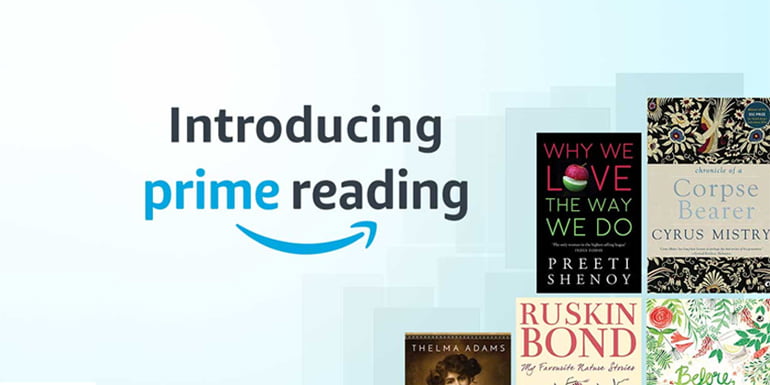 Amazon launches Prime Reading in India - Unlimited Free eBooks exclusively for Prime members