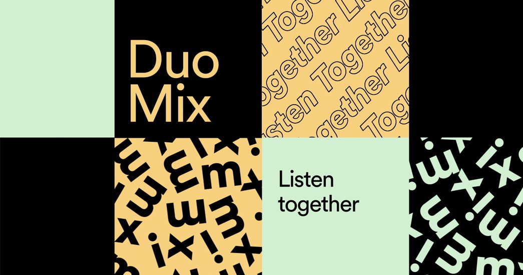Spotify Premium Duo for coupled with exclusive Duo Mix playlist