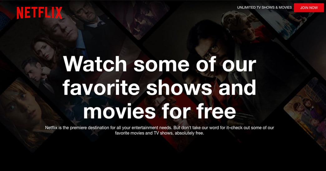 Watch Netflix Original Movies and TV Series for Free