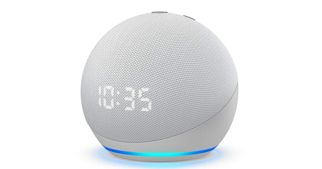 4th Gen Amazon Echo with clock Smart speakers