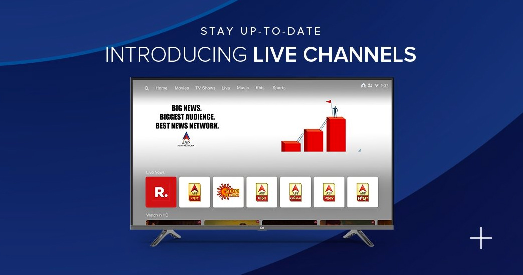 PatchWall 3.4 adds Live TV Channels User Centre and Immersive